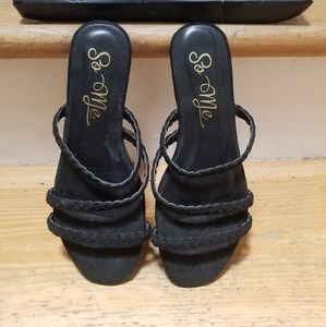 Fashion Nova flats, worn once. Perfect condition.